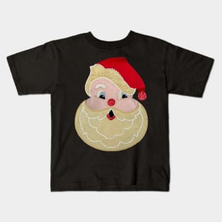 Santa Sequin Applique - cute but creepy Kids T-Shirt